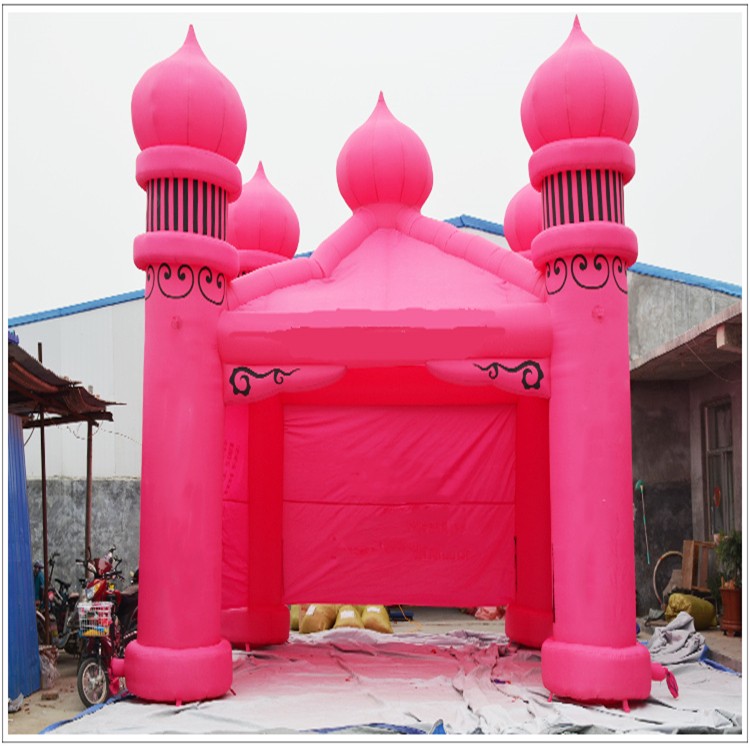 河东粉色帐篷